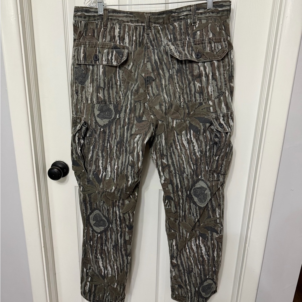 VTG 10X mens size 40 Long ORIGINAL Realtree NWTF Turkey Cargo Pants Camo USA - Picture 6 of 7